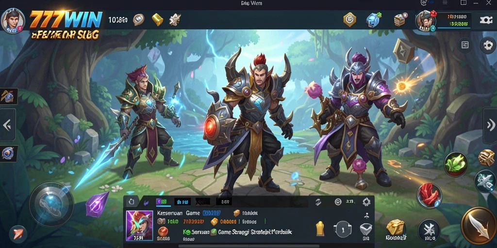 Tampilan gameplay seru dari 777WIN yang penuh strategi.