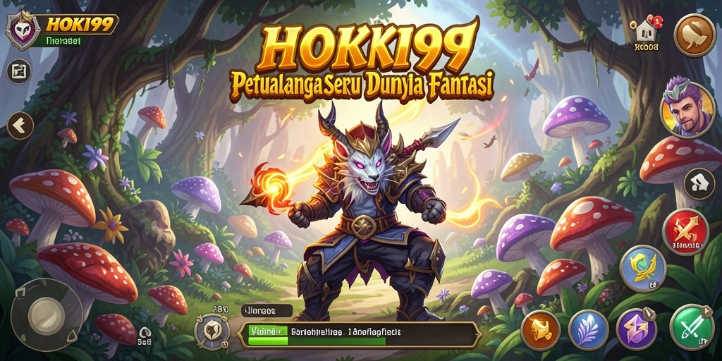 Tangkapan layar gameplay seru HOKI99 menampilkan aksi petualangan.