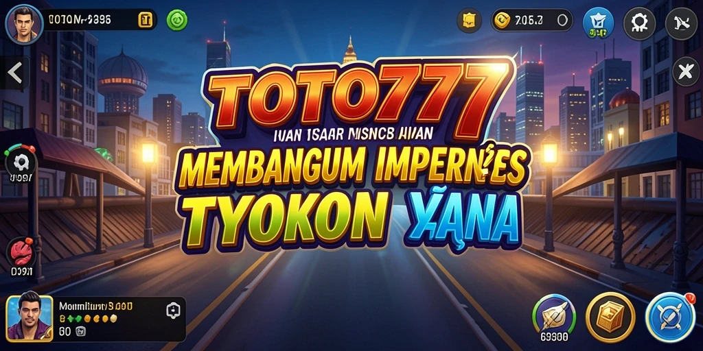 Screenshot gameplay TOTO777 menampilkan manajemen bisnis yang menarik.